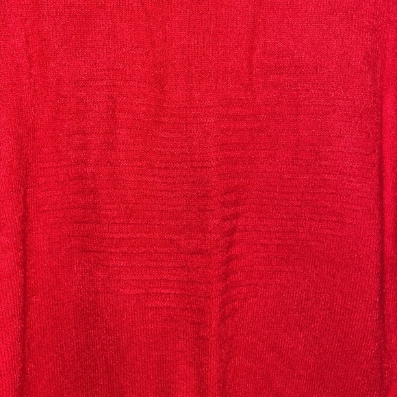EUC Womens Large Red Heart Catherine Malandrino knit sweater - Picture 2 of 6
